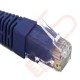 24 Pack of 20cm (8-inch) in Blue - Cat5e High Grade 125MHz 24AWG LSZH Patch Cables for 2U Patching