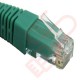 24 Pack of 15cm (6-inch) in Green - Cat6 High Grade 250MHz 24AWG LSZH Patch Cables for 1U Patching