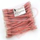 24 Pack of 15cm (6-inch) in Pink - Cat6 High Grade 250MHz 24AWG LSZH Patch Cables for 1U Patching