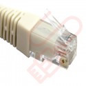 24 Pack of 20cm (8-inch) in White - Cat6 High Grade 250MHz 24AWG LSZH Patch Cables for 2U Patching