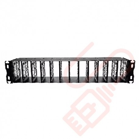 Zettonics TEN21 MTP 2U Unloaded 12 Position Chassis