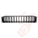 Zettonics TEN21 MTP 2U Unloaded 12 Position Chassis
