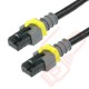 Patchsee Cat6 Patch Cables RJ45 UTP PVC Flush Booted