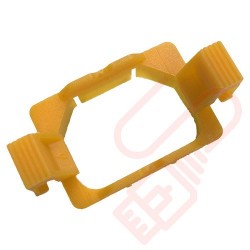 C13 PDU Outlet Lock Yellow - 10 Pack