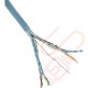 Excel Cat6A F/FTP S-Foil Dca LS0H 500m Cable Reel Ice Blue 100-196