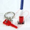 Lockable Cat6 Patch Cables RJ45 UTP LSZH Blue