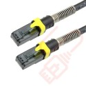Patchsee Cat6a Patch Cables RJ45 UTP (10G) PVC Flush Booted