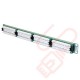 Excel 24 Port Cat5e Patch Panel 1U UTP Punch Down - Green 100-452