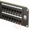 Excel 48 Port Cat6 Patch Panel 2U UTP Punch Down 100-306
