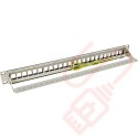 Excel Unloaded Keystone 24 Port 1U Patch Panel Frame Black 100-026