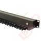 Cat6a 24 Port Patch Panel 1U UTP Angled Easy Punch