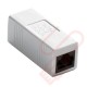 RJ45 Cat5e Straight Coupler - White