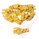 5.5mm Snagless Slimline RJ45 Crimp Boot 10 Pack Yellow