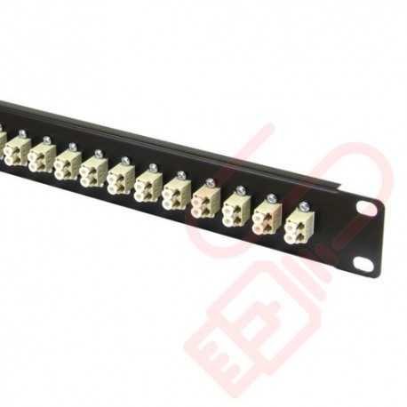 LC Multimode 24 Port 1U Patch Panel