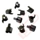 Secure Sleeve C15 into C16 Inlet Tab Black - 10 Pack