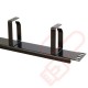 Excel 1U Cable Management Bar Metal Black (100-582)