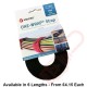 Velcro Brand One-Wrap Strap Black 25pcs Roll