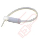 Neutral Marker 4.8 x 190mm Vertical Tag Ties - 100 Pack