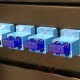 Budget LC Fibre Duplex Port Blocker (Blue) 4 Pack with Universal Removal Key