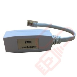 RJ45 Plug to BT Socket PABX Master Leaded Telephone Adapter 