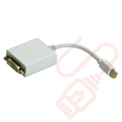 15cm White - Mini Display Port Male to DVI Adapter