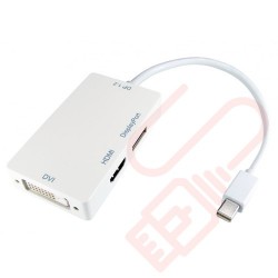 Mini Display Port to HDMI, DVI, Display Port Adapter