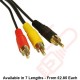 3x RCA to 3x RCA Audio Cable
