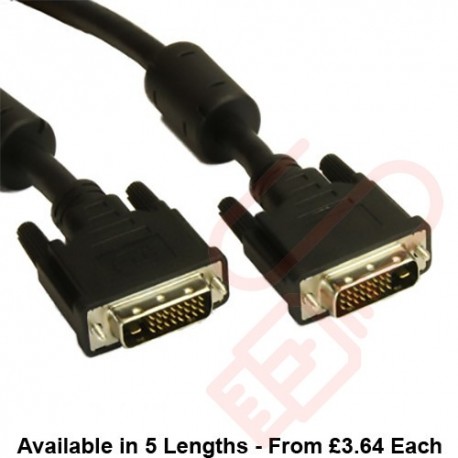 DVI-D Dual Link Male to Male Cable