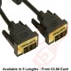 DVI-D Single Link Male to Male Monitor Cable 