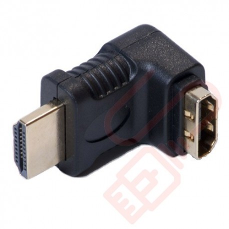 HDMI Right Angle Male to Female 270 Degree Adapter