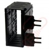 Zettonics 0U Unloaded 1 Position Chassis