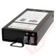Zettonics MTP/MPO LC OM4 Multimode 12 Duplex Fibre 2x MTP Cassette Violet