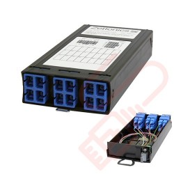 Zettonics MTP/MPO SC OS2 Singlemode 6 Duplex Fibre Cassette