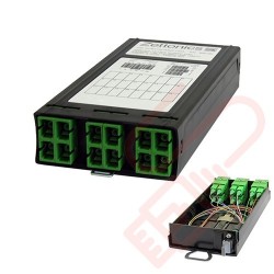 Zettonics MTP/MPO SC/APC OS2 Singlemode 6 Duplex Fibre Cassette