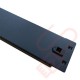 2U Toolless Blanking Panel 19" Metal Black