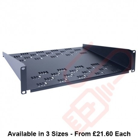 Prism PI 450mm (19") Wide Front Mount Shelf Form Data & Server Cabinets