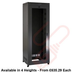 Prism PI Data Cabinet 800mm Width x 800mm Depth - Black