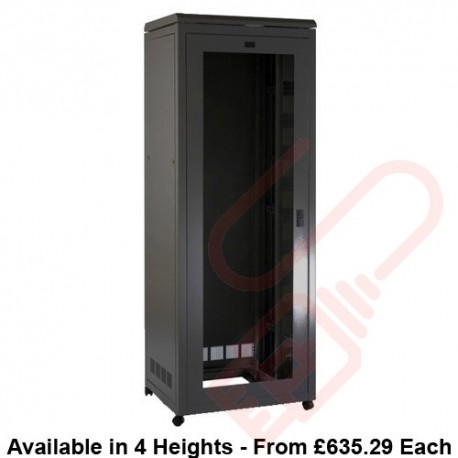 Prism PI Data Cabinet 800mm Width x 800mm Depth - Black