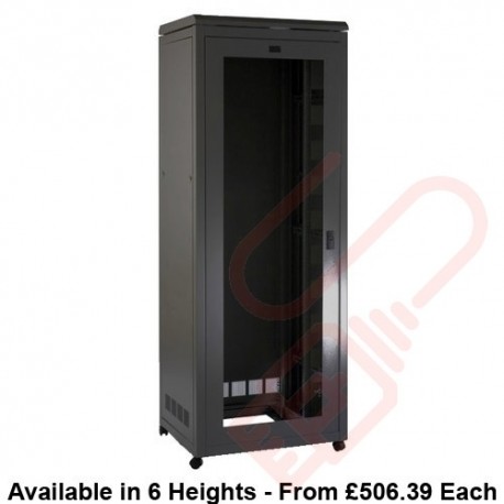 Prism PI Data Cabinet 600mm Width x 800mm Depth - Black