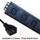 Vertical PDU C13 Socket to C20 Plug