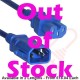 C15 to C14 'P-Lock' Power Cable Blue