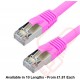 Cat6a Patch Cables RJ45 S/FTP (10G) Premium LSZH Snagless Booted Pink
