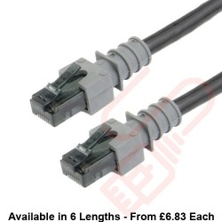 Patchsee Cat6 Patch Cables RJ45 UTP PVC Flush Booted
