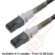 Patchsee Cat6a Patch Cables Crossover RJ45 UTP (10G) PVC 