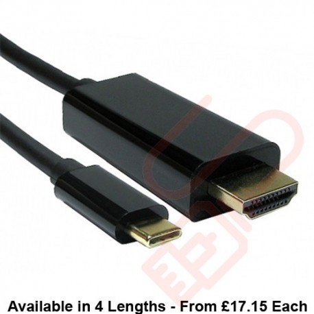 USB Type C Male to HDMI 4K Male Cable
