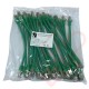 20cm (8-inch) 24 Pack in Green - Cat6a S/FTP Premium Grade LSZH Patch Cables for 2U Patching