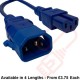 C15 to C14 P-Lock Power Cable Blue