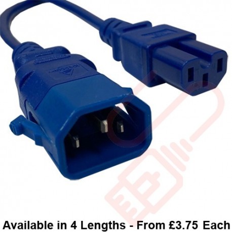 C15 to C14 P-Lock Power Cable Blue