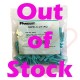 Aqua Panduit Identification Sleeve For 2mm Simplex Fibre Cables 100 Pack