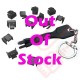 25 Pack RJ45 Port Blocker (Black) with Universal Removal Key